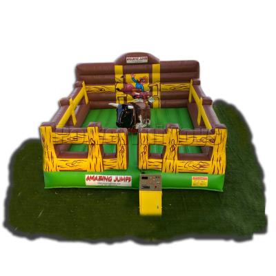 China Commercial inflatable mechanical bull customized size bull riding machine for sale for sale