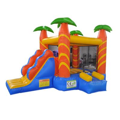 China Kids bounceland bounce house inflatable bouncer slide combo for sale