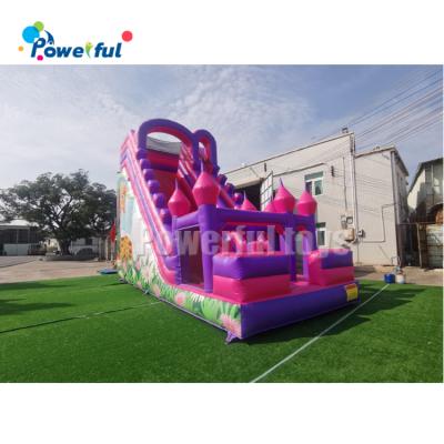 China Animal theme bounce house water slide commercial inflatable water slide for kids for sale