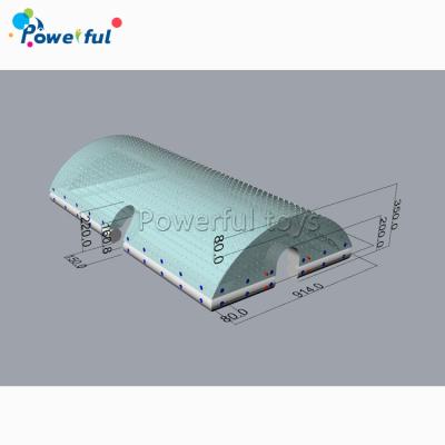 China Winter High quality Big Transparent Inflatable Pool Dome Waterproof Swimming Pool Cover Outdoor Tent for sale