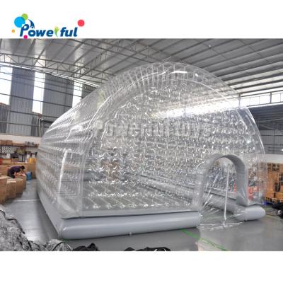 China Strong Transparent Airdome Swimming Pool Enclosure inflatable pool cover Dome outdoor swimming pool tent for sale