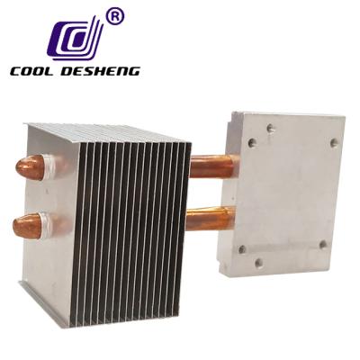 China Aluminum CPU Fan RGB LED Fan Projector Radiator DC 12V Aluminum Computer Case Computer Case CPU Fan Heatsink for sale