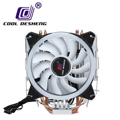 China Computer Case Server Fan Double-way X79 X99 PC Server CPU Heatsink CPU Cooler With Led for sale