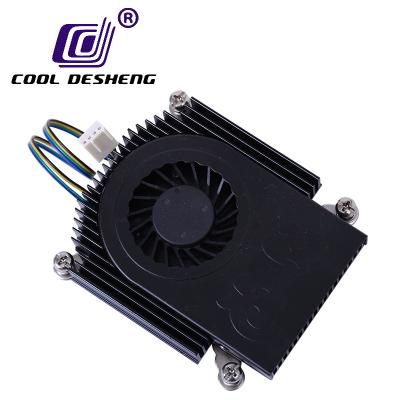 China Computer Case Air Cooling Kit PC Cable LED Fan GPU Fan Air Cooling Block Extruded Aluminum Profile Slitter Radiator for sale