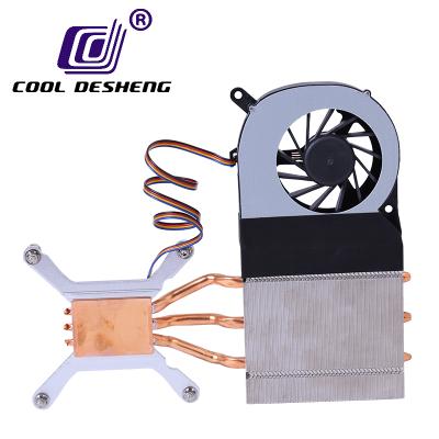 China Cooler Aluminum Computer Case Computer Fan RGB Notebook Equipment Radiator Fin Fan Control Car Heat Pipe Radiator for sale