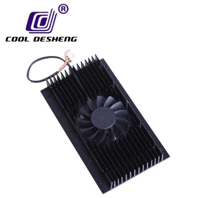 China Computer case 12V cpu cooling fan18W liquid cooler aluminum gpu cooler for sale