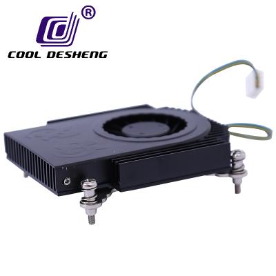 China Computer Case Electronic Instrument Cooler Main Power Fan Cooling Equipment With Luminescent Led Aluminum Profile Heatsink for sale