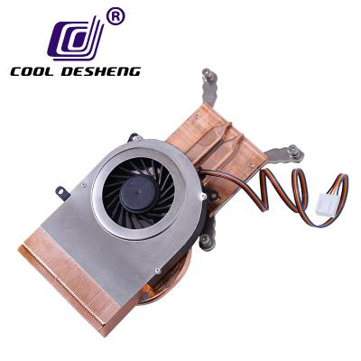 China Computer Case Education Fan High Power Copper Fin Wind Module PC Cooling All Copper Welded Heat Pipe Heatsink Radiator for sale