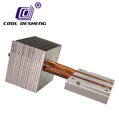 China Computer Case Consumer Electronics Heat Pipe Heatsink Electronic Products Heat Pipe Heatsink 40W Aluminum Fin Heatsink for sale