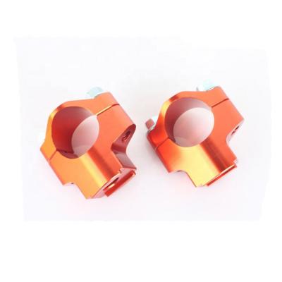 China 6061 T6 Aluminum Alloy 32mm Size Motorcycle Handle Bar Mount Clamp Risers Fat For KTM Enduro Parts for sale