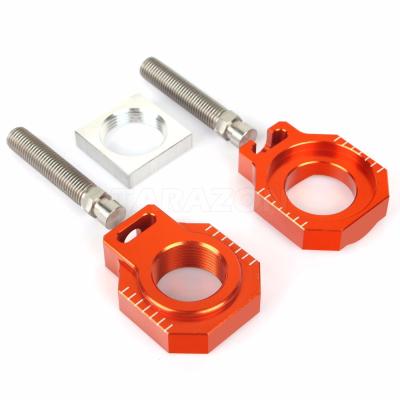 China 6061 T6 Aluminum Alloy TARAZON Band Axle Blocks Bling Kits For KTM Except SX for sale