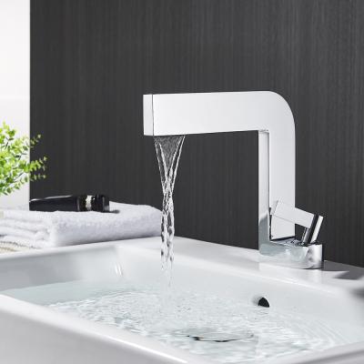 China Contemporary Matte Black Basin Faucet Bathroom Lavatory Water Mixer Tap Hot Cold Basin Crane Tap Bathroom Black White Faucet for sale