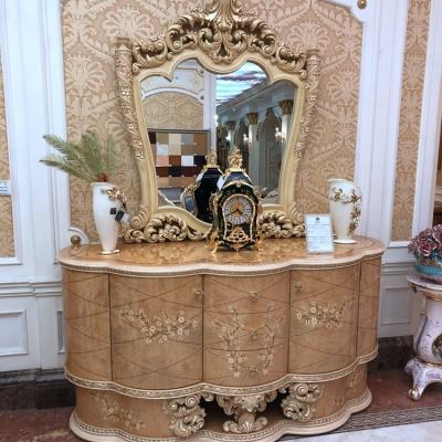 China Luxury Solid Wood Buffet Cabinet Solid Wood Dining Room Furniture for sale