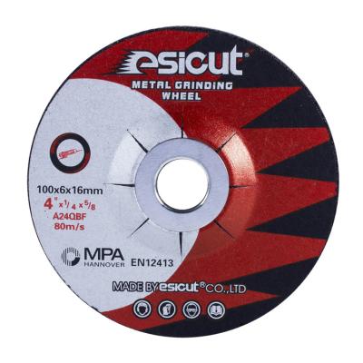 China disco abrasivo del metal de gran eficacia 4-inch, disco que corta abrasivo del metal en venta