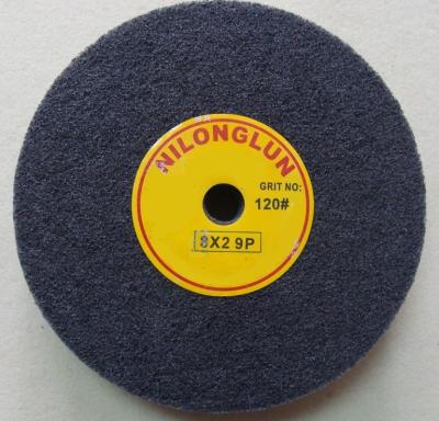 China Esicut modificó los discos de pulido de acero inoxidables de nylon de la rueda para requisitos particulares que pulimentaba de GR120 9P en venta