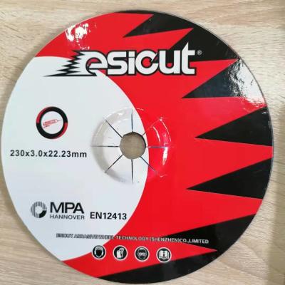 China T1 Esicut 230mm Aluminum Oxide Cut Off Wheel 9