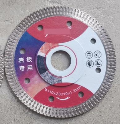 China Diamond Cutting Disc molhado seco 110mm para o granito da pedra cerâmico à venda