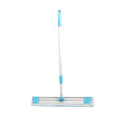 China Good Quality Sustainable Aluminum Flat Broom For Kitchen Bathroom for sale