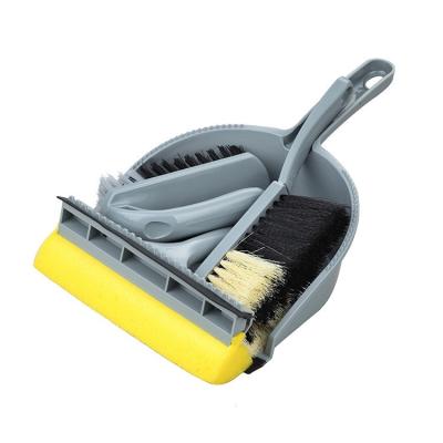 China Factory Wholesale Handle Broom Cleaning Dustpan Durable Windproof Long And Household Dustpan Set for sale