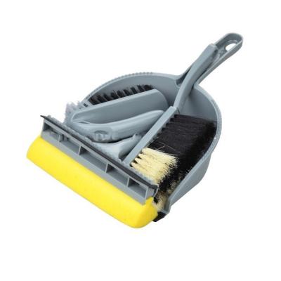 China New Design Durable Broom and Dustpan Office Floor Dustpan Broom Cleaning Set for sale