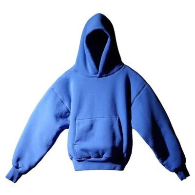 China Other Custom Heavy Weight Hip Hop Solid Color Oversize Fashion organic Hoodies Loose Fit Thick Heavy Plain Design Premium Hoodie for sale