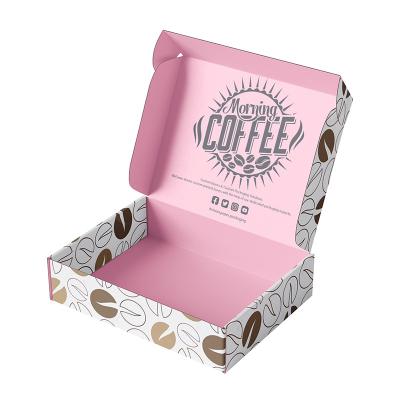 China Recycled Materials Food Grade Food Paper Packaging Box With Clear Window French Fried Chicken Box Mailer Donut Hot Dog Box for sale