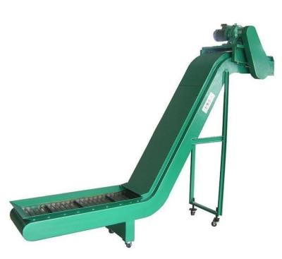 China Stainless Steel Scrap Material Conveyor Hinged Belt Chip Food Processing Conveyor Belts Can Customized for sale