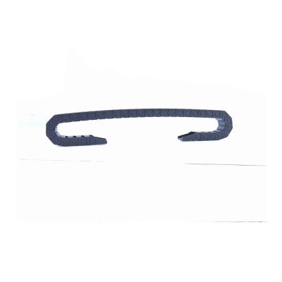 China Plastic Nylon Drag Chain Noise Enclosed Wire Cable Carrier Bulk Towing Chain for sale