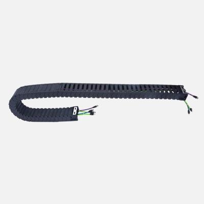 China Plastic Nylon Flexible Metal Energy Chain Cable Carrier Tracks Chain For 3D Printer for sale