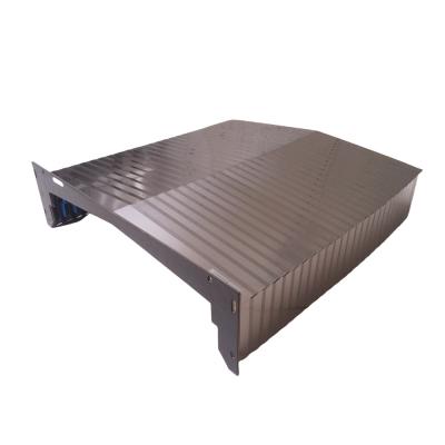 China Customized Cnc Machine Telescopic Cover Square Type Accordion Bellow Cover for sale