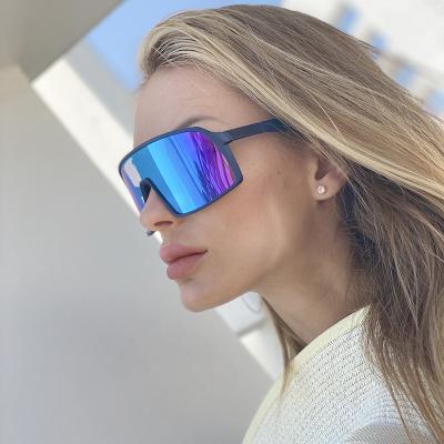 China Oversized Monte 2021 Cycling Sunglasses Custom Wholesale Logo Glasses Sports Sunglasses for sale