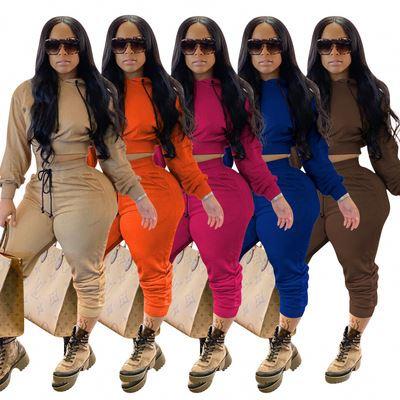 China New Product QUICK DRY Hot Selling Women Sets 2 Pieces Set Hooded Sets for sale