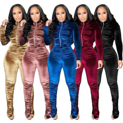 China Customized QUICK DRY 2 Piece Sets Women Daily Wear Professional Casual Suit for sale