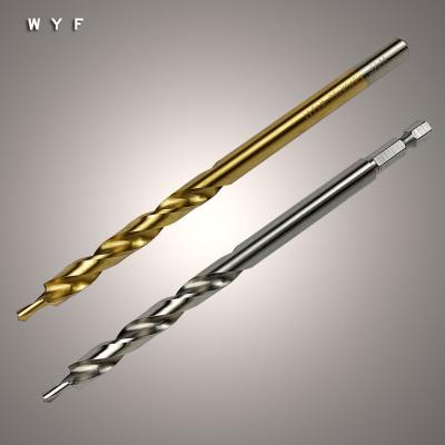 China Woodworking Drilling Oblique Holes 9.5mm 3/8 Step Drill Bit For Woodworking Pocket Hole Jig System HSS Step Drill Bit Woodworking Tools WYF for sale