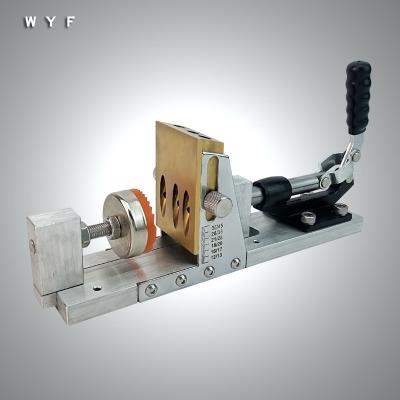 China Connect Planks Latest Step Drill Bit Woodworking Jig Drill Locator Pocket Hole Jig System WYF RT-01 Large for sale