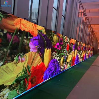 China Indoor concert rental led screen P3.91 indoor led rgb led matrix wall screen billboard led video module for sale