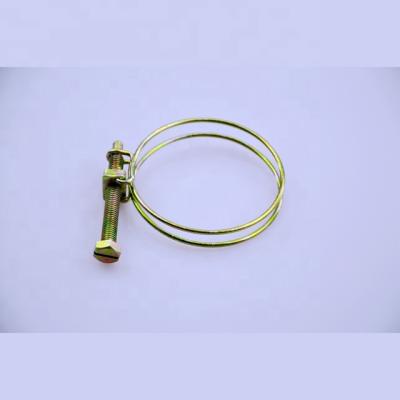 China Double Industrial Equipment Spring Wire Clamps for sale