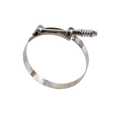 China High Performance Stainless Steel T Bolt Band Hose Clamps for sale