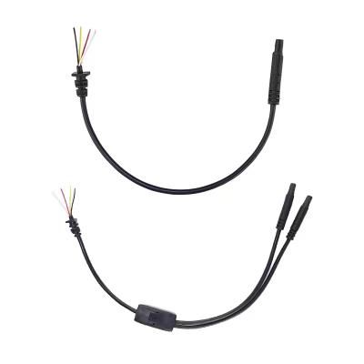 China LED Light 1 Way 2 Way 3Way For Reverse Male Female Camera Cable Car 4P Extension Connection Ambient Lighting Cable for sale