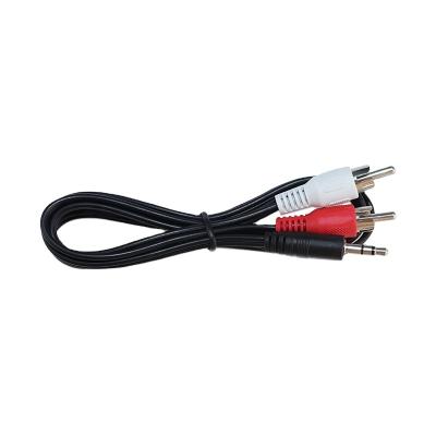 中国 COMPUTER 2RCA Male To 3.5mm Male Yigao For Mobile Phone Laptop TV DVD RCA Cable Audio 3.5mm To 2RCA Audio Cable 販売のため