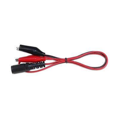 China Industrial Battery Power Cord Female DC To Test Clip Clip Battery Charging Line Red And Black Line Te koop