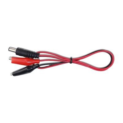 中国 Industrial 3.0 Mm Black And Red DC Power Adapter Power Clamp Cord Male Clamp Cord 販売のため