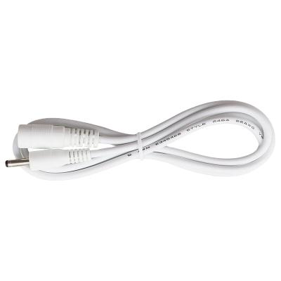 China COMPUTER White 22awg 1m 3m 5m 2.1mm X 5.5mm DC Plug Extension Cable 2C*22AWG Te koop