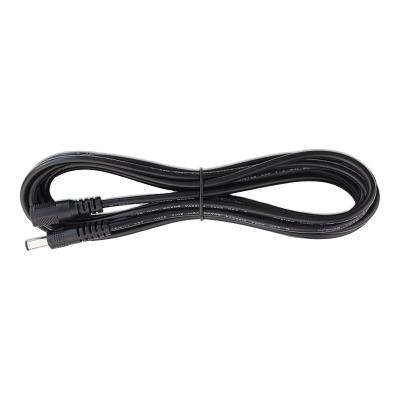 China Black 18awg 0.5m-10m COMPUTER 5.5*2.1mm female 2464 wedge to male dc 5521 cable for sale