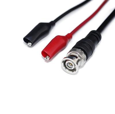 중국 Coaxial Male BNC Cable Test Lead Coaxial Male BNC Cable Test Leads With Clips For Scope Probe 50 Ohm 판매용