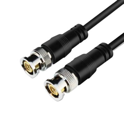 China 3C-2C Q9 Camera Gold Thin Film Male To BNC Male Stock CCTV Security CCTV Cable BNC To BNC Video CCTV Camera Power Cable à venda