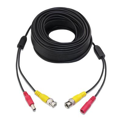 China Surveillance Camera 20M Video Extension Cable 75-3 Two-in-One Video Power Integrated Line BNC+DC Security Integrated Line for sale