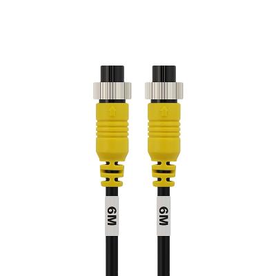 China Automotive 2P Female To Female Line 2 Cores 2 Holes Aviation Cable Coaxial Extension Aviation Head Vehicle Vehicle Surveillance Cable for sale