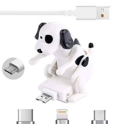 China Charging + Data Transfer Cute Dog 1.2m Usb Type Fast Charging C 2a Cable For Mobile Phone Iphone for sale