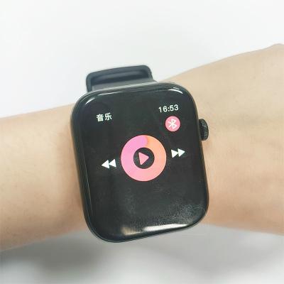 China Touch Screen Fashion Wearfit Fitness Blood Pressure Smart Watch Earphone 2 In 1 for sale